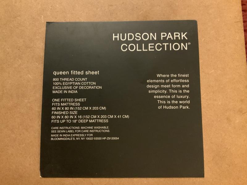 Paper label with care instructions