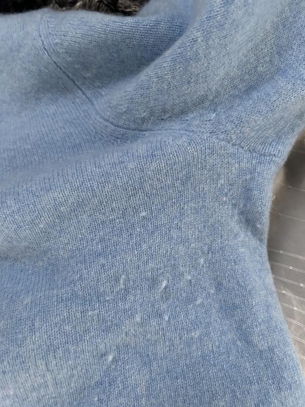Underarm pilling