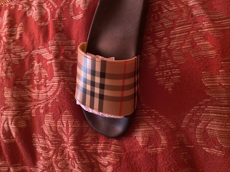 Burberry slides