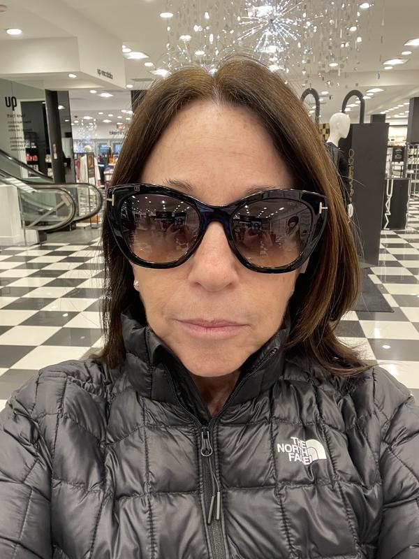 Tom Ford Wallace Polarized Cat Eye Sunglasses 54mm Bloomingdale s