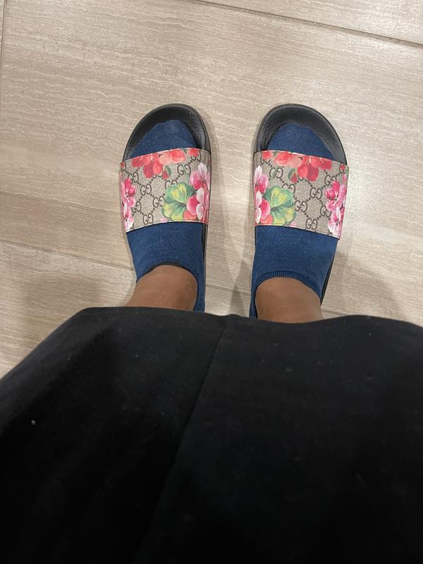 Gucci bloom slippers hotsell