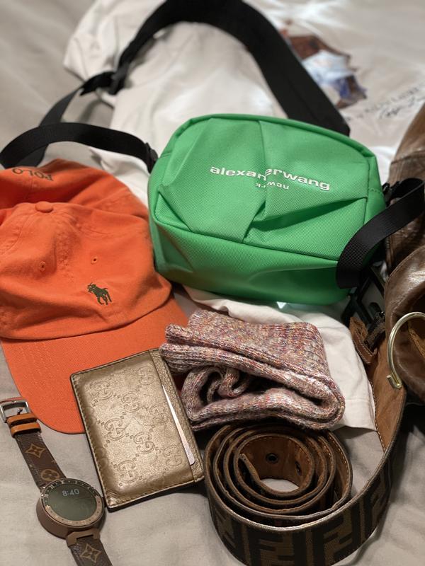 ＊Alexander Wang＊ WANGSPORT CAMERA BAG Alexander Wang Wangsport crystal-embellished Camera Bag