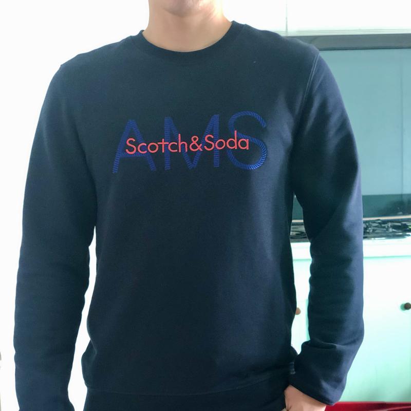 Scotch & Soda Logo Sweatshirt | Bloomingdale's