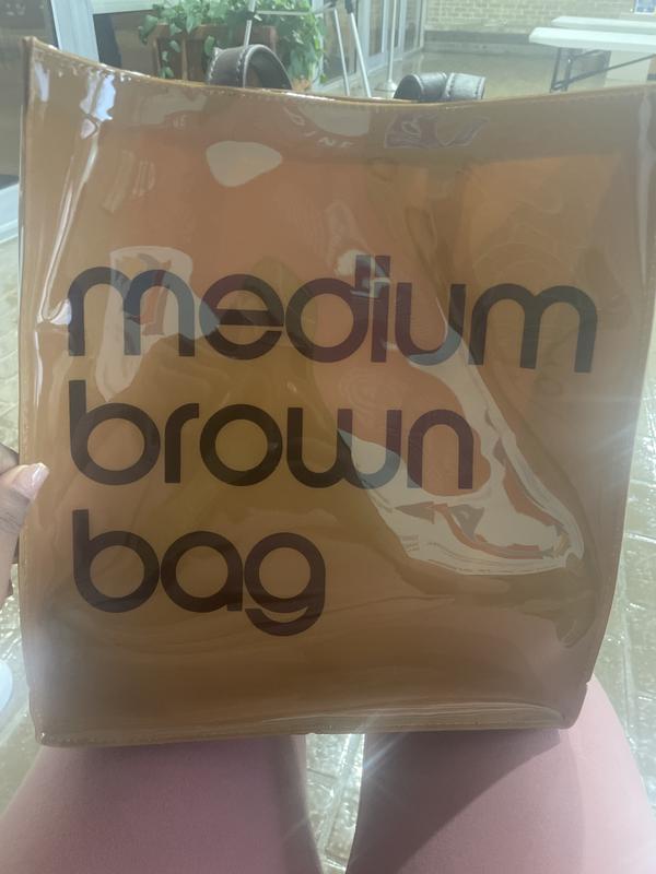 Medium brown bag brand hotsell