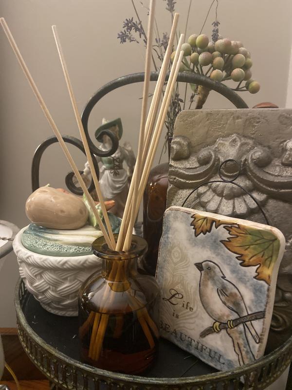 I reuse my old decanter and style them, save your toppers