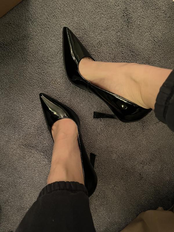 Shiny not matte leather
