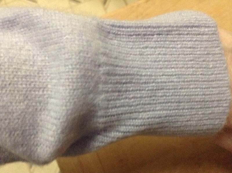 "Periwinkle" is much lighter than product photo... this is flourescent light ... looks baby blue.