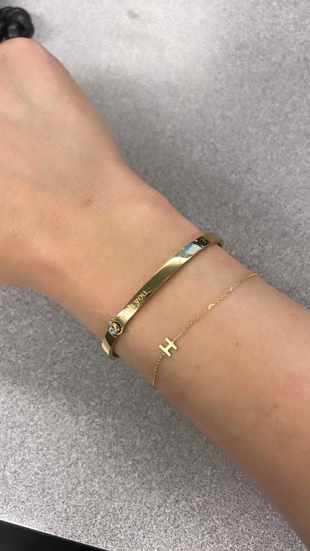 New letter bracelet!
