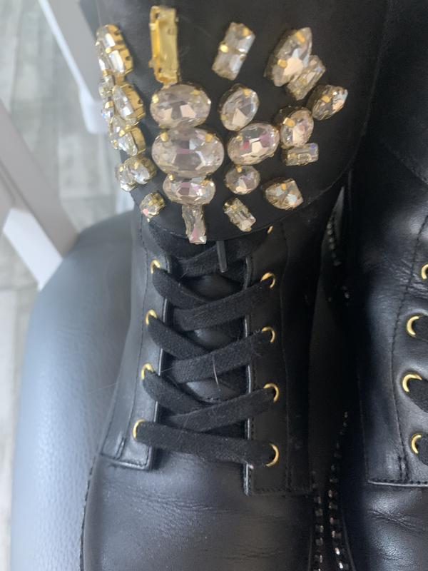 Kurt geiger london stoop embellished outlet boots