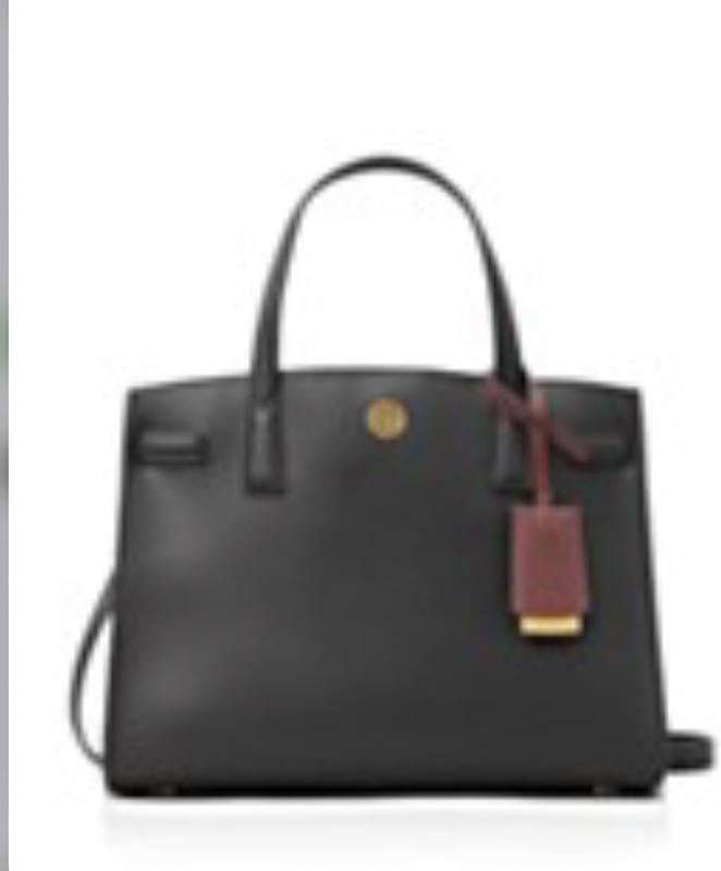 Tory burch walker small leather satchel sale