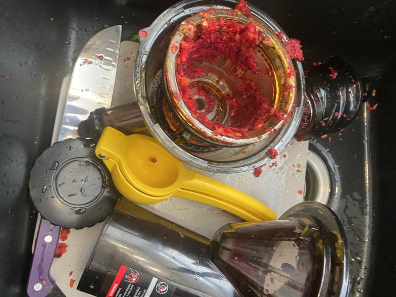 Have to clean multiple times between usage because it keeps getting stuck