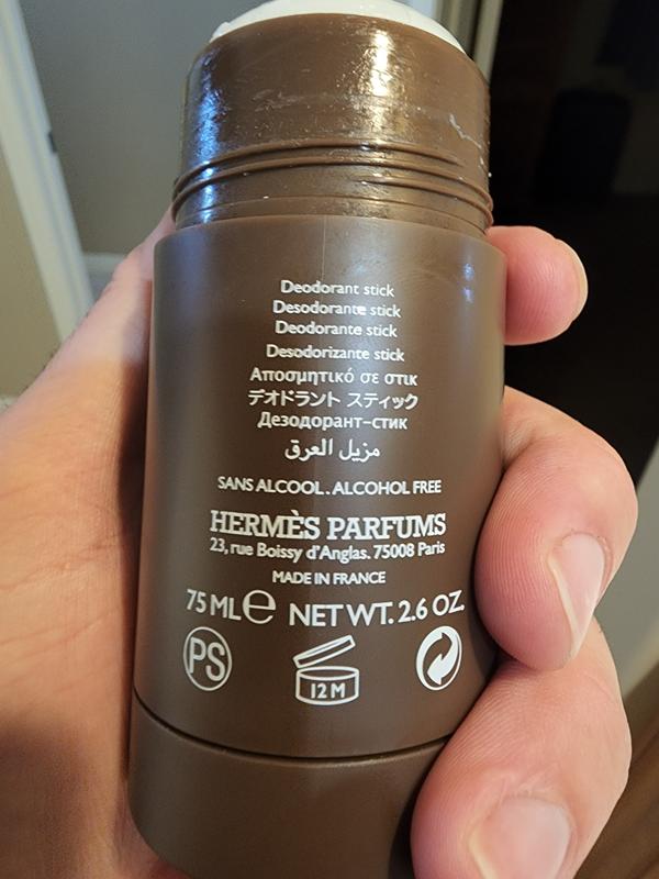 HERMÈS Terre d'Hermès, Alcohol-Free Deodorant Stick, 2.5 oz