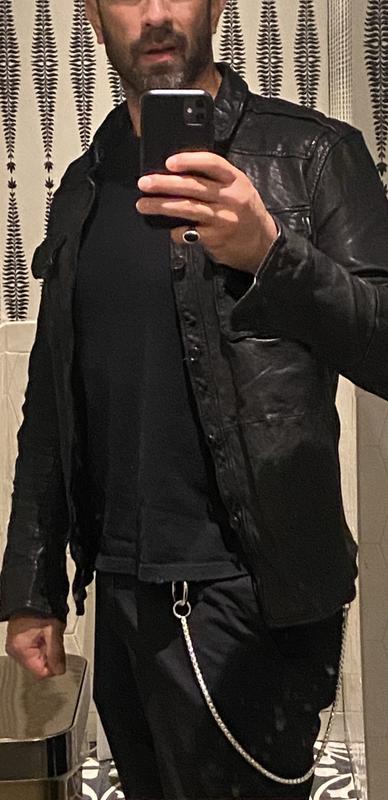 Polo Ralph Lauren Men's Leather Shirt Jacket Macy's