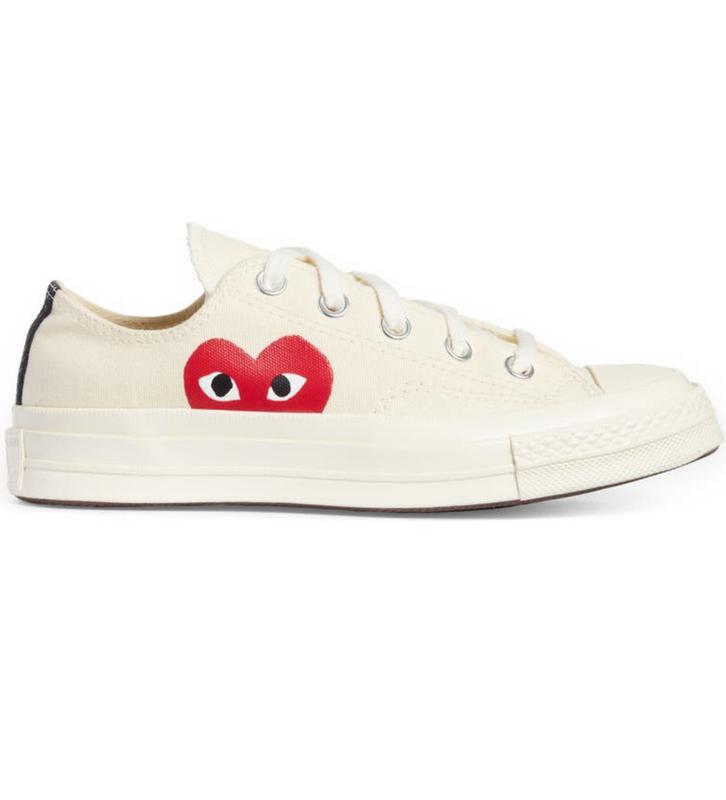 Comme des garcons converse outlet size 6 womens zip