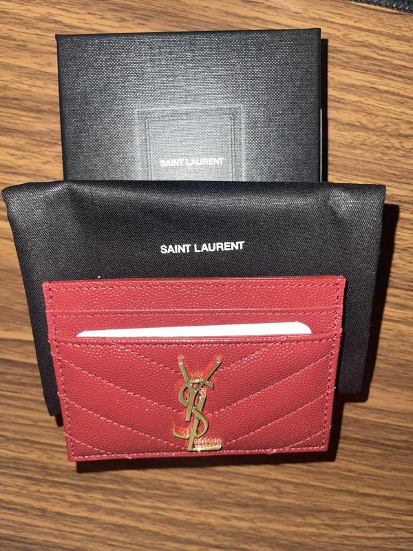 Ysl card holder bloomingdales hotsell