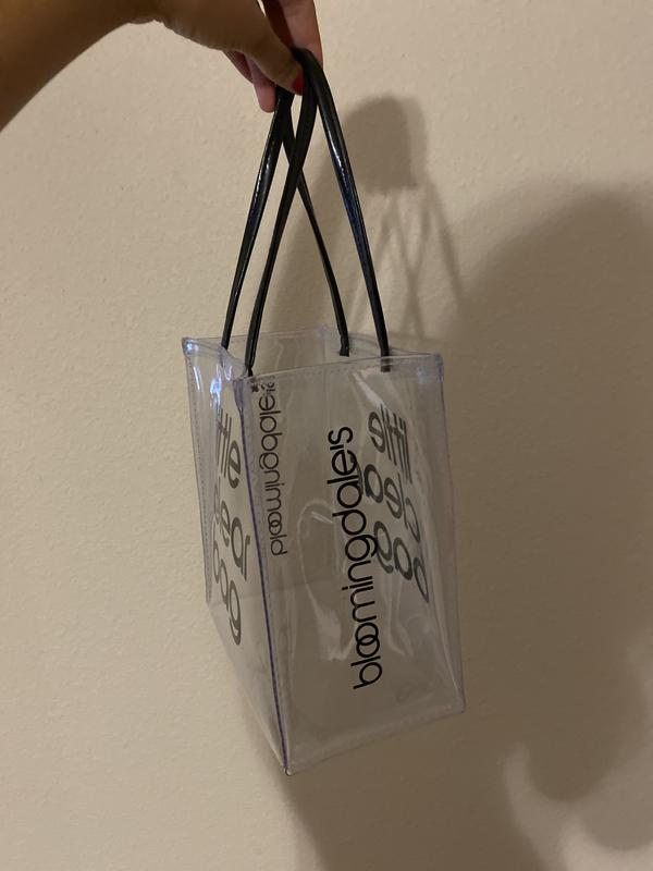 Bloomingdale's little clear bag online