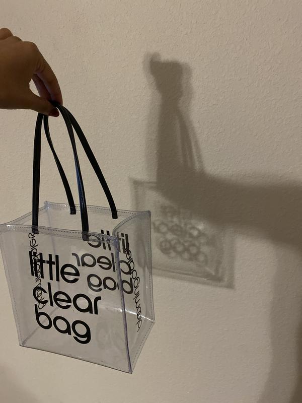 Clear little bag sale