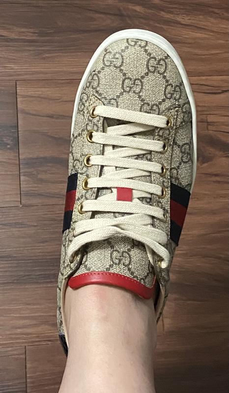 Gucci Women's Ace GG Supreme Low Top Sneakers | Bloomingdale's
