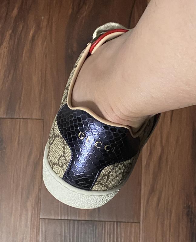 パンプス Gg Supreme Low Heel Pumps Gucci-Gg Supreme Low Heel Pumps - Runway Catalog