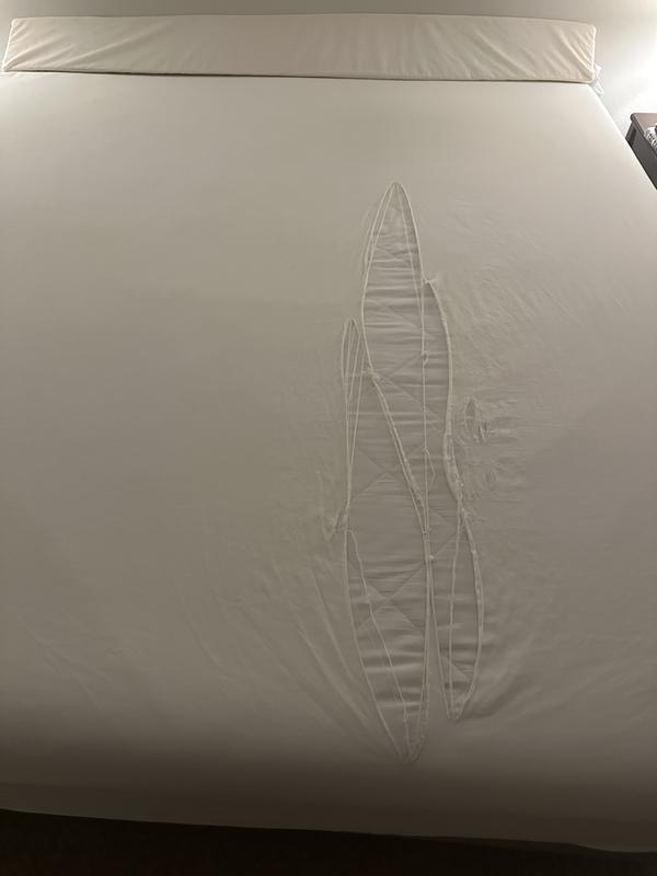Ripped sheet.