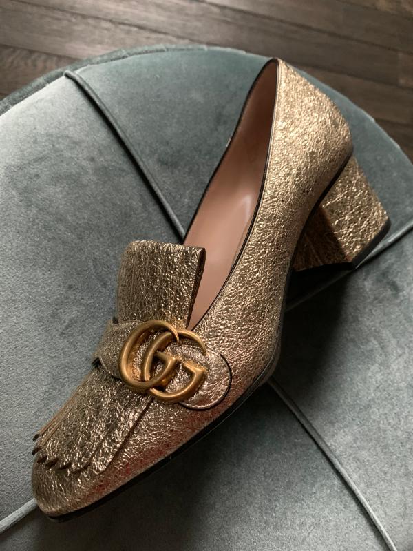 Gucci sales pumps marmont