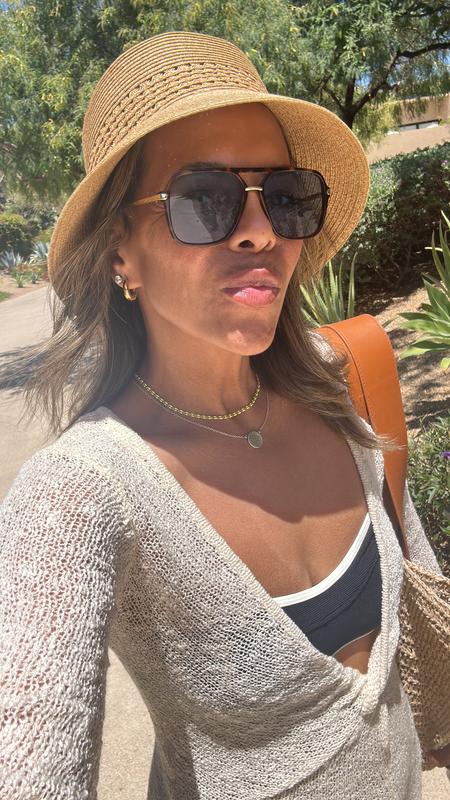 Company Everyday SAN DIEGO HAT CO Iris Crochet Raffia Packable