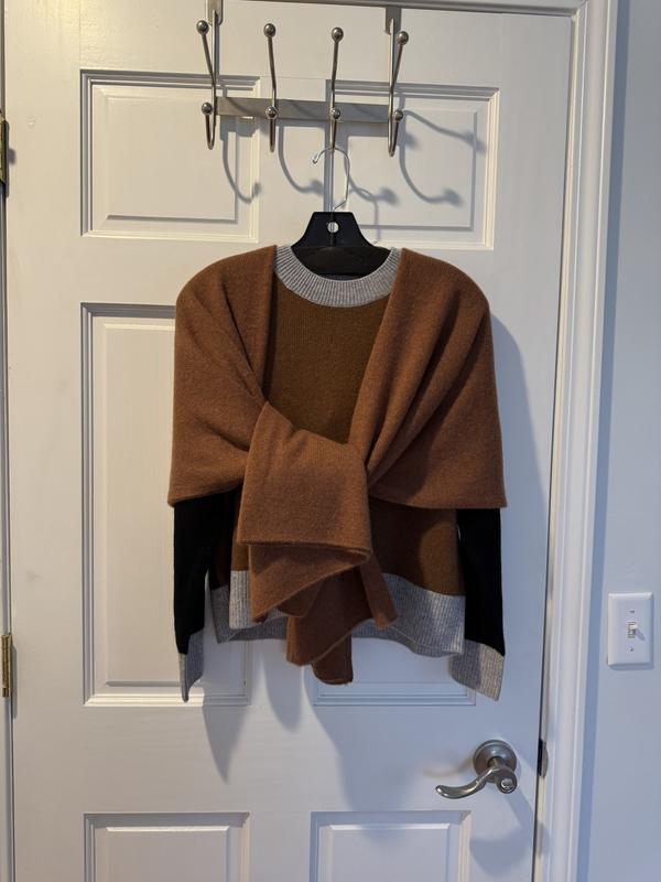 Added warmth worn with outerwear or an accessory to add flair to sweaters, dresses and other clothing.