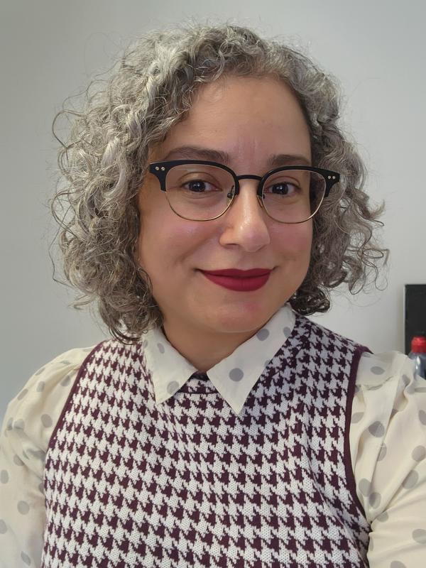 On curly hair after wash and air dry