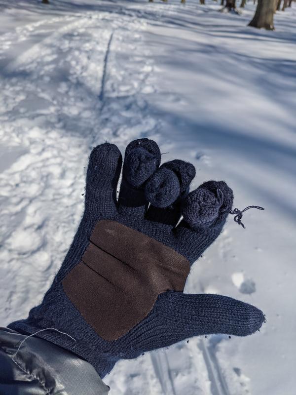 Suede Patch Tech Gloves  - Exclusive