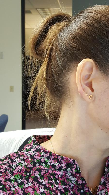 Initial Earring
