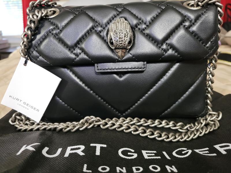 Mini Kensington Quilted Leather Crossbody BagnnKURT retailer GEIGER LONDON