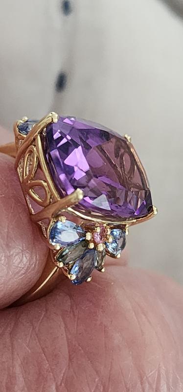 Love this amethyst ring!