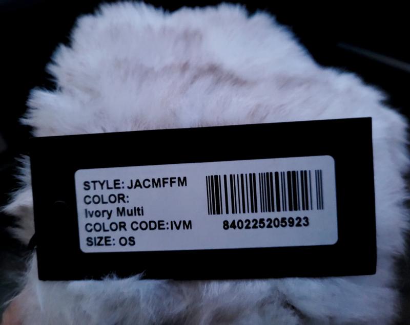 Tag mentions color is "ivory multi" but on website it's only described as "ivory"