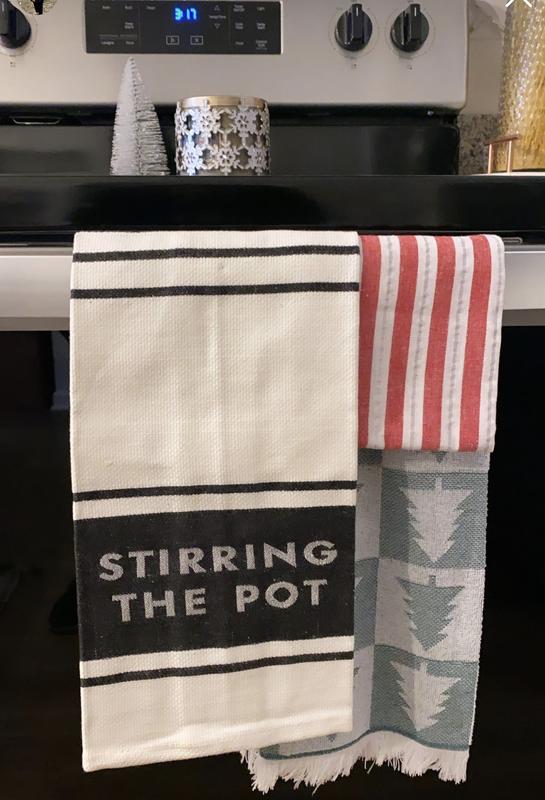 kate spade new york Diner Stripe Kitchen Towel