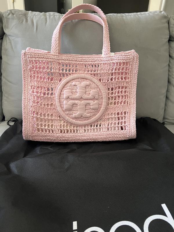 Tory Burch★Ella Small Hand Crochet Tote Small Ella Hand-Crocheted Tote: Women's Designer Tote Bags