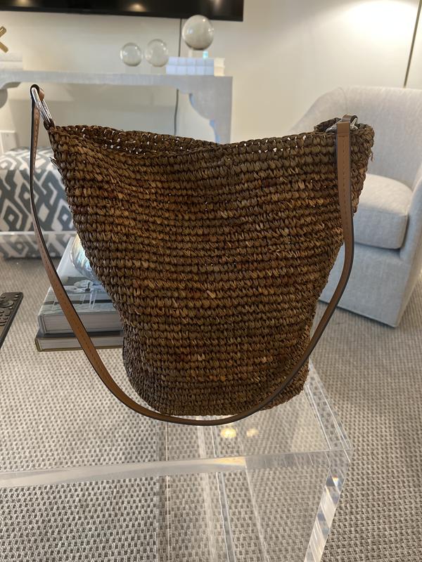 Proenza Schouler White Label Spring Bucket Bag in Raffia | Bloomingdale's