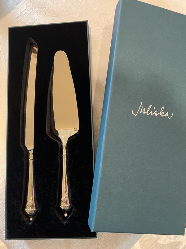 Berry & Thread 2 Piece Polished Cake Knife and Server  