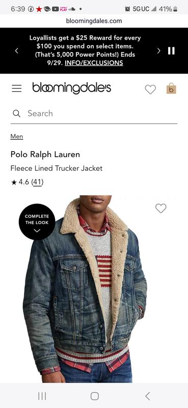 Polo Ralph Lauren Men's Fleece-Lined Trucker Jacket - Macy's