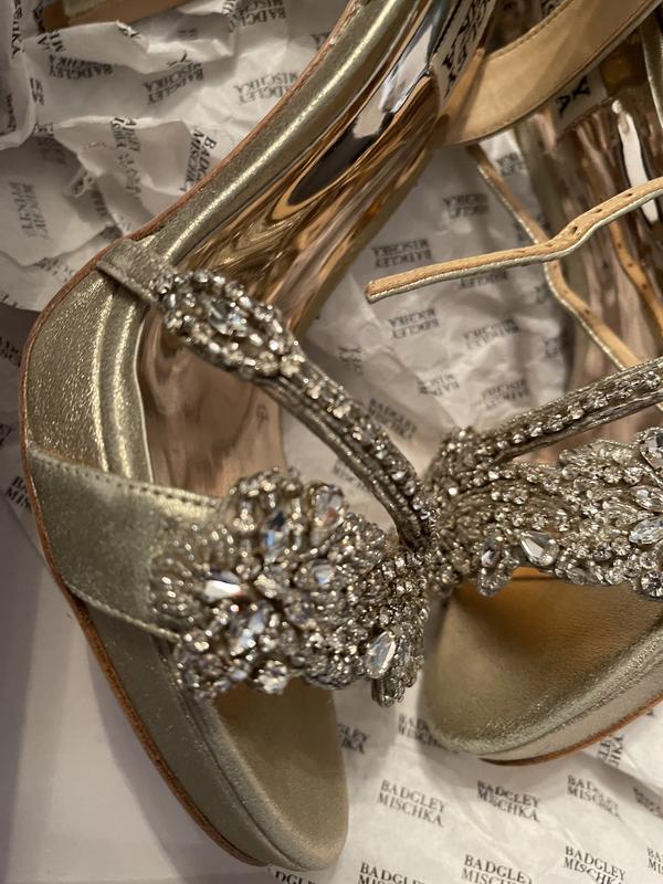 Badgley Mischka Women's Adriana Crystal Embellished High-Heel - Main Image