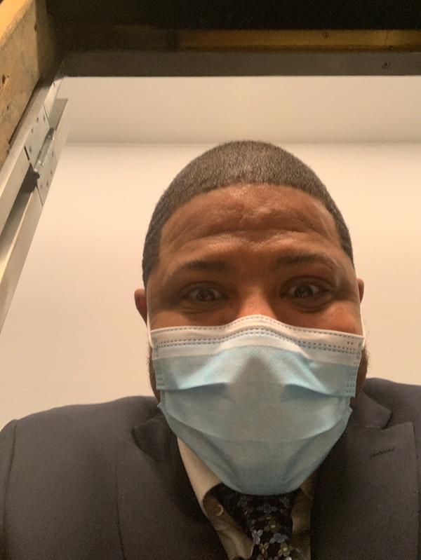 The face you make when the smell comes through the mask and it’s great!