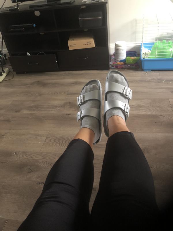 My new Birkenstock slip on color Gray