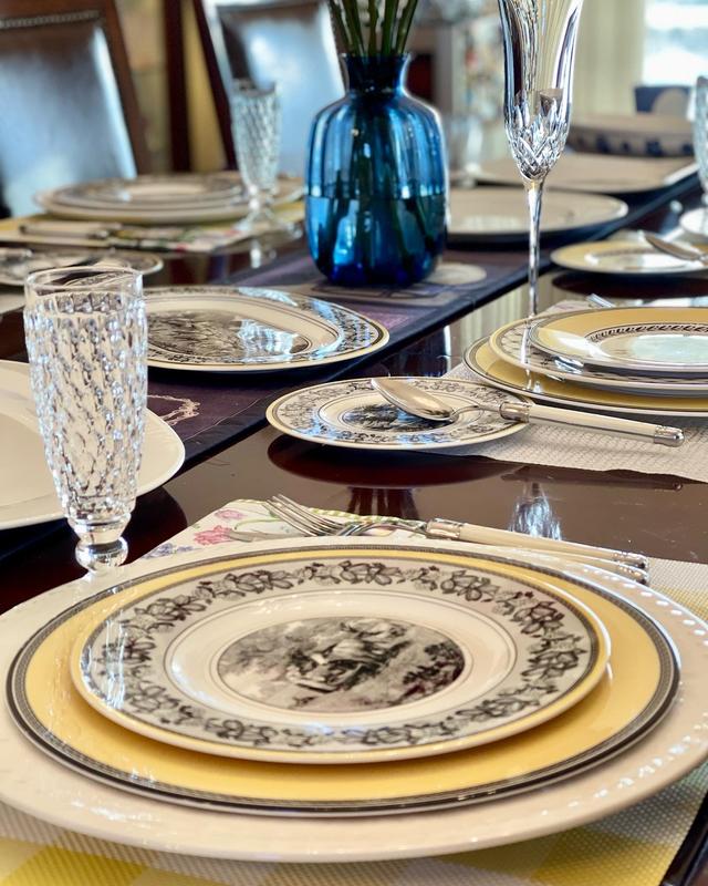 Brunch table