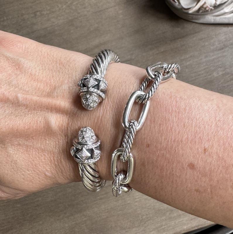 Love stacking it with my DY cuff