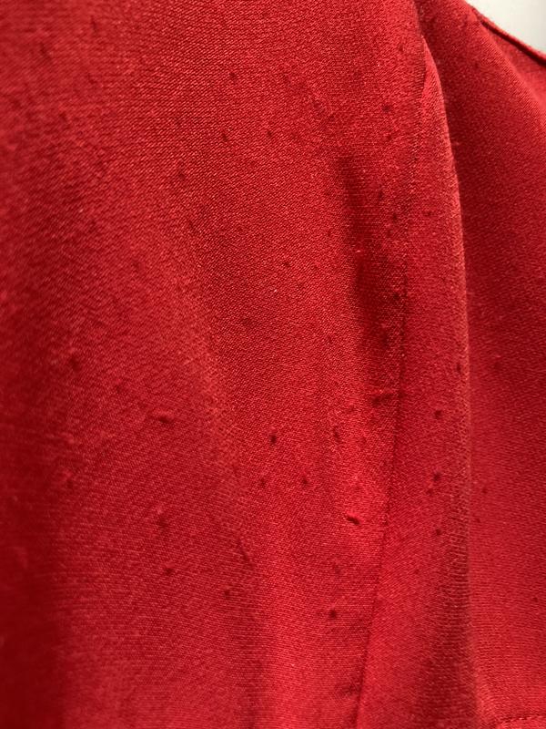 This is just one example of how poorly the dress held up.