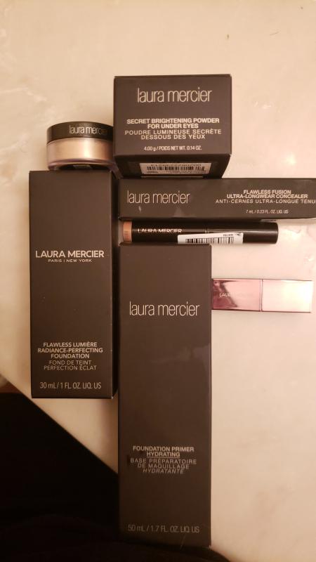 Beautiful line of cosmetics