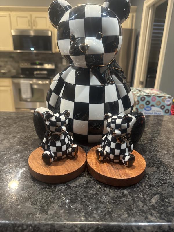 MacKenzie-Childs Courtly Bear Salt & Pepper Set - Exclusive