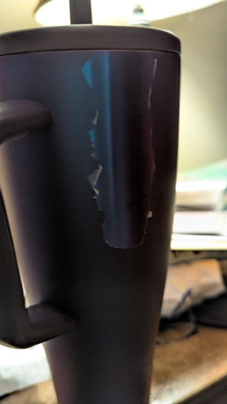 Photo submitted with review of product