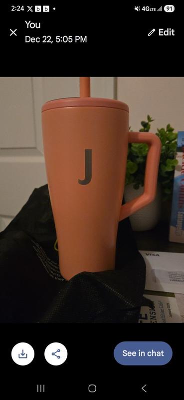 Photo submitted with review of product