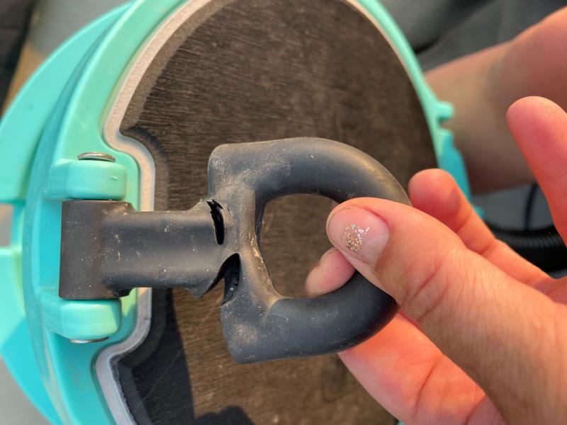 Photo submitted with review of product