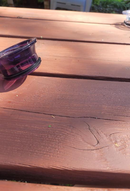 Photo submitted with review of product